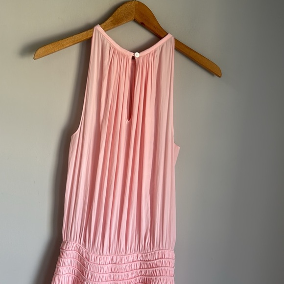 Ramy Brook Audrey Candy Smocked High Neck Midi Dress size Medium - Picture 8 of 12